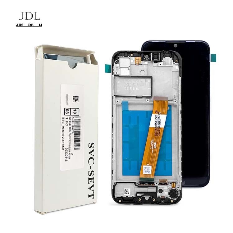 A01 LCD Screen Display lcd With Frame For  A01 Wholesale Service Pack LCDS  A105  Original Phone Pantalla