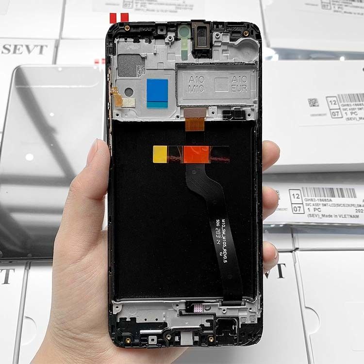 M10 Lcd With Frame For  M10 Mobile Phone Touch Screen Display  M105 Original Service Pack LCDS Pantalla