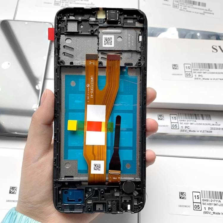 A03 Core LCD Screen Display With Frame For  a03 core Original Service Pack LCDS  A032 Mobile Pantalla