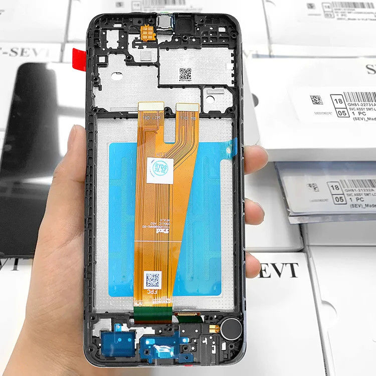 A045 Lcd Screen Display With Frame For  a045 Mobile Phone Touch Pantalla  A04 Original Service Pack LCDS