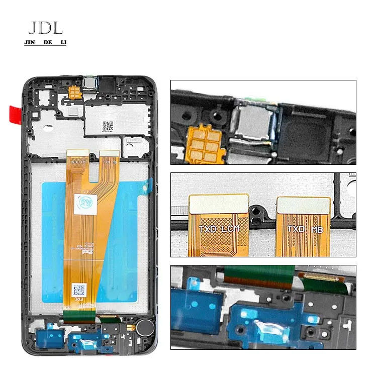 A045 Lcd Screen Display With Frame For  a045 Mobile Phone Touch Pantalla  A04 Original Service Pack LCDS