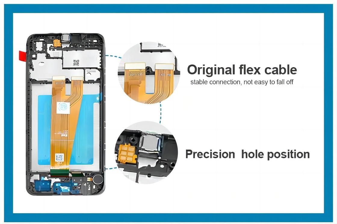 A045 Lcd Screen Display With Frame For  a045 Mobile Phone Touch Pantalla  A04 Original Service Pack LCDS