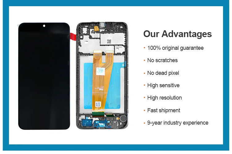 A045 Lcd Screen Display With Frame For  a045 Mobile Phone Touch Pantalla  A04 Original Service Pack LCDS