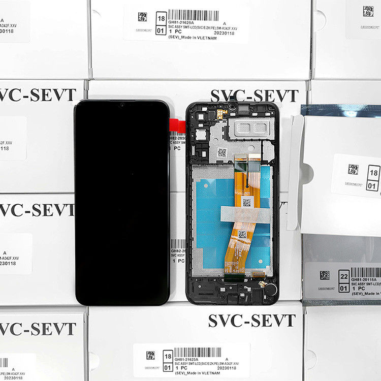 A04E lcd With Frame For  a04e Original New Service Pack LCDS Display  A04E Mobile Phone Screen Pantalla