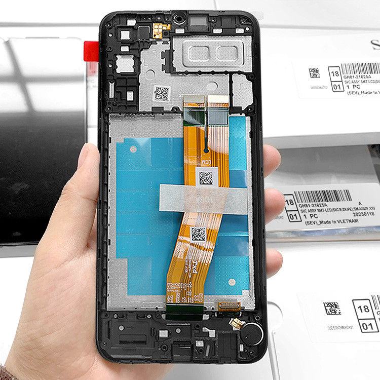 A04E lcd With Frame For  a04e Original New Service Pack LCDS Display  A04E Mobile Phone Screen Pantalla