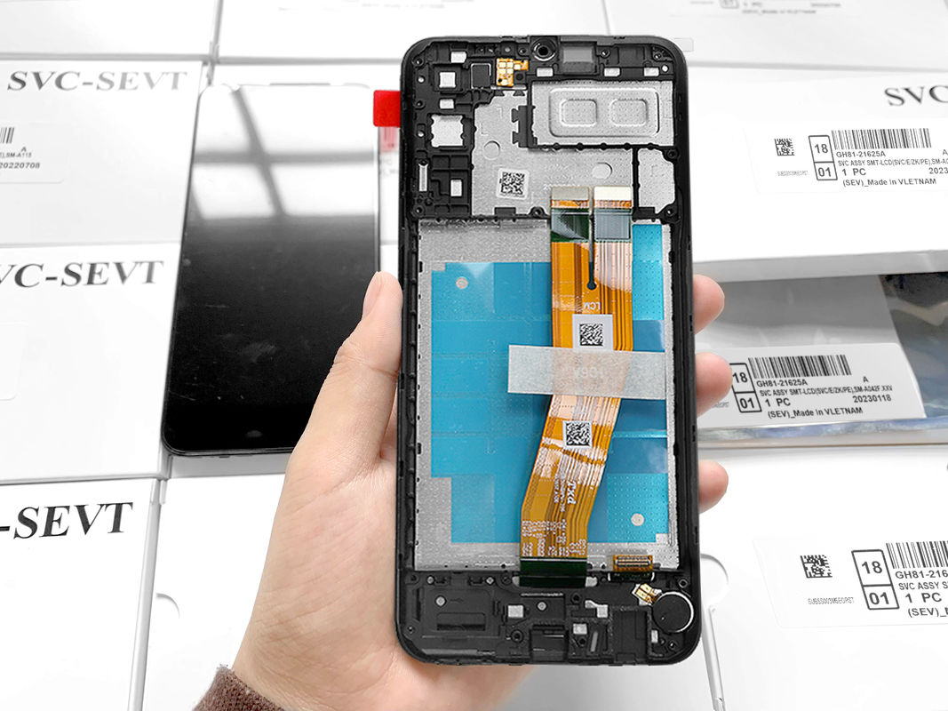 A04E lcd With Frame For  a04e Original New Service Pack LCDS Display  A04E Mobile Phone Screen Pantalla