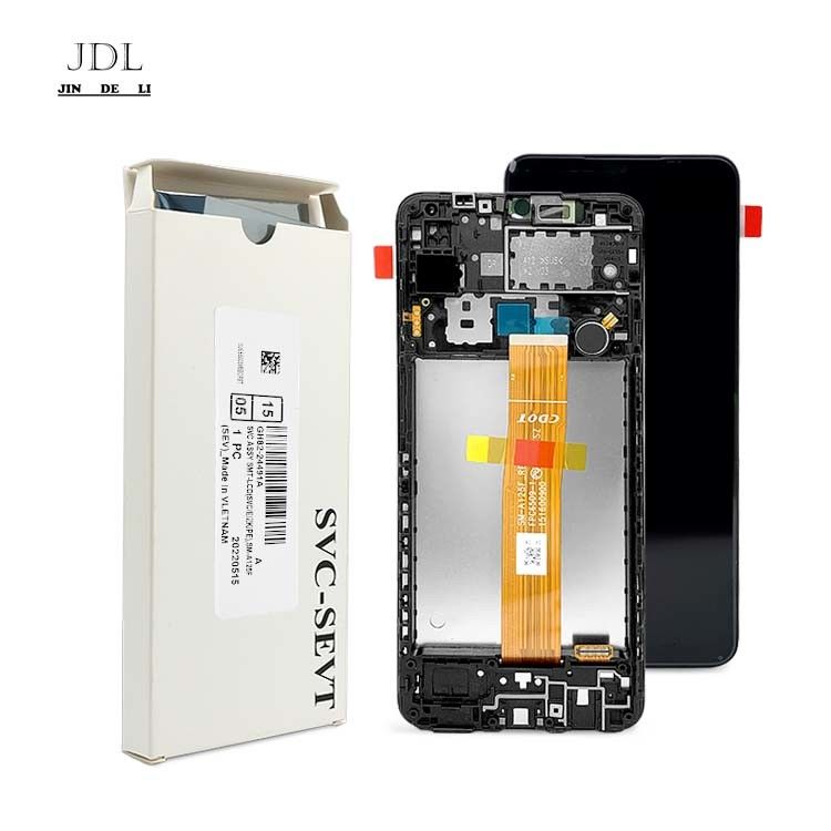 A125 Original Lcd Panatlla With Frame For  a125 Service Pack LCDS Screen  A125 Mobile Phone Touch Display