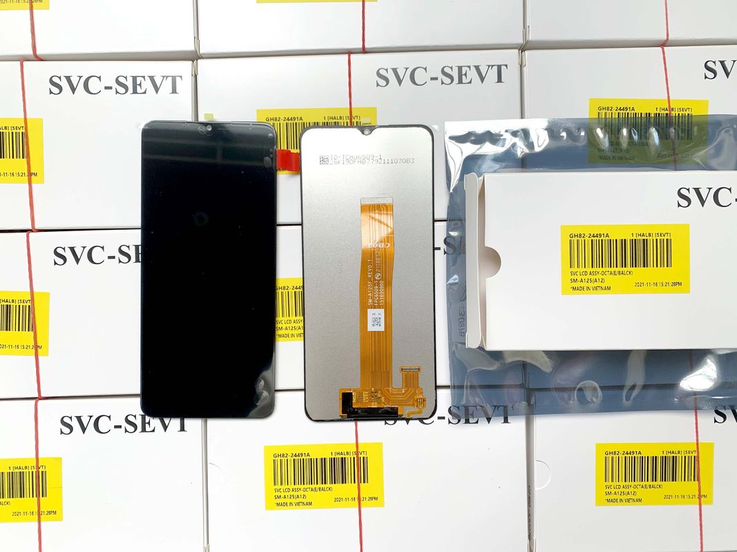 Black A12 LCD Replacement for Mobile Display Shipping by EMS FEDEX UPS DHL TNT