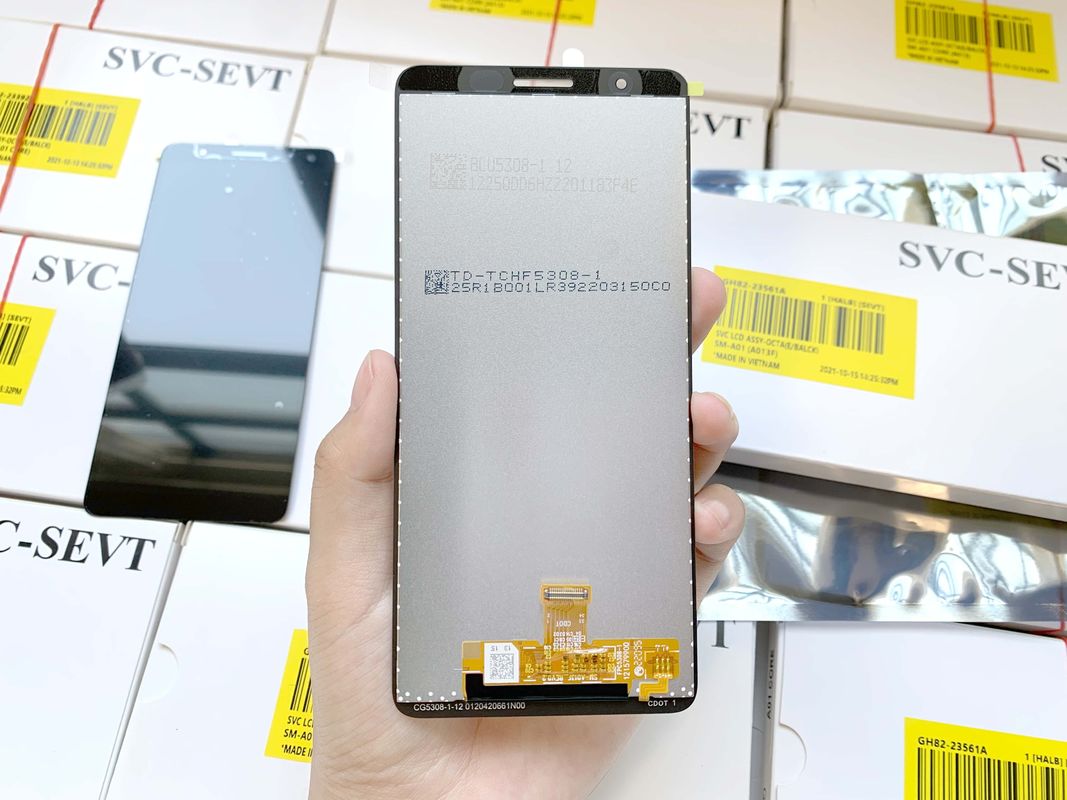 Original Service Pack LCD Mobile Phone Replacements Parts LCD Screen Touch Display for   A105 A103