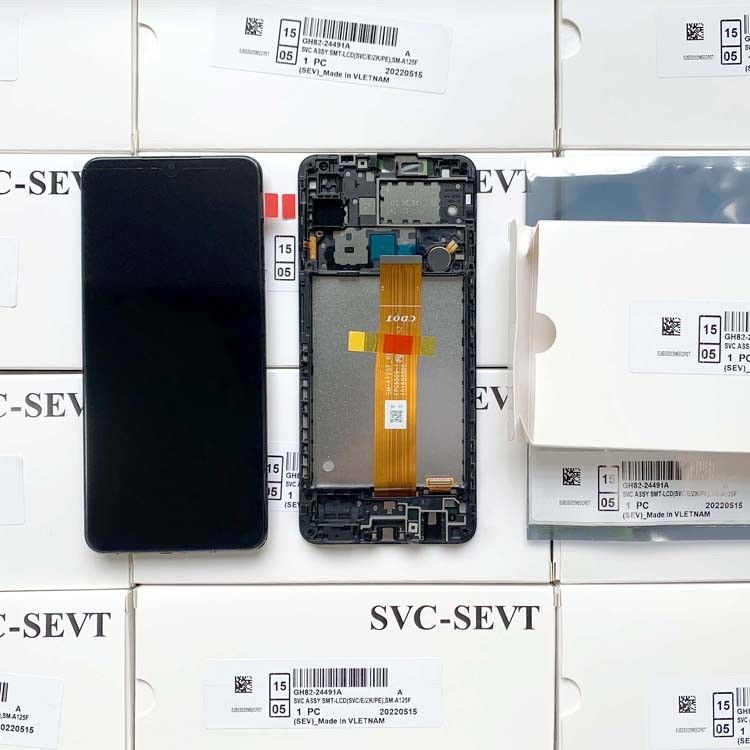 A12/A125 original service pack lcd no frame for   a04e lcd display factory direct sale