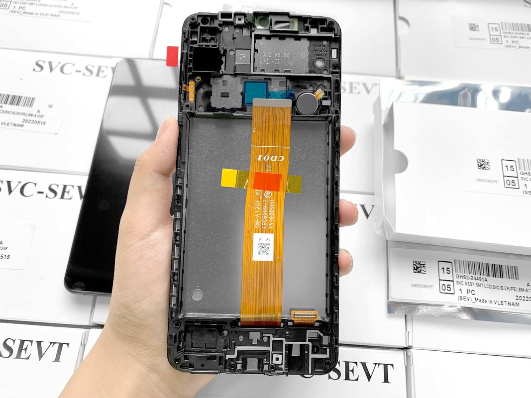 A12/A125 original service pack lcd no frame for   a04e lcd display factory direct sale