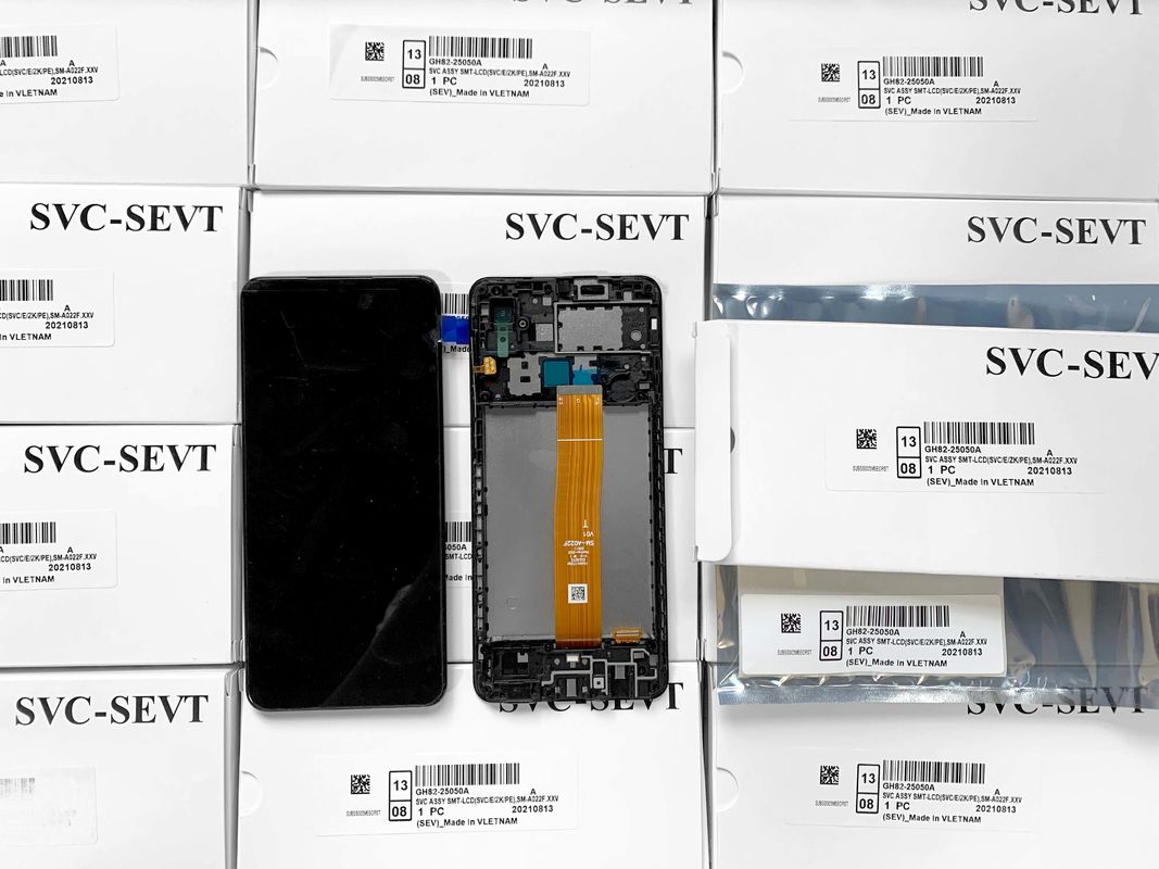 Professional high quality original service pack lcd A022 Core mobile phone lcds mobile lcd display for  A01 Core