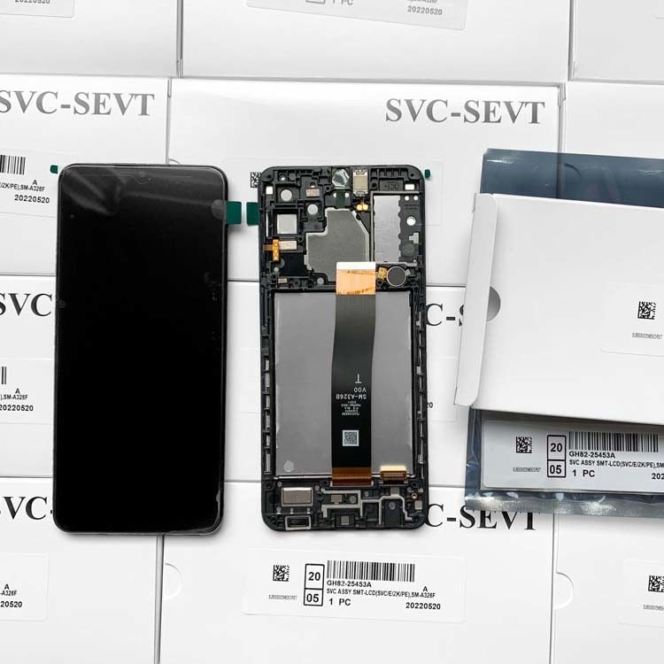 6.5'' Black LCD Touch Display for A326 Phone Screen Replacement Service Pack