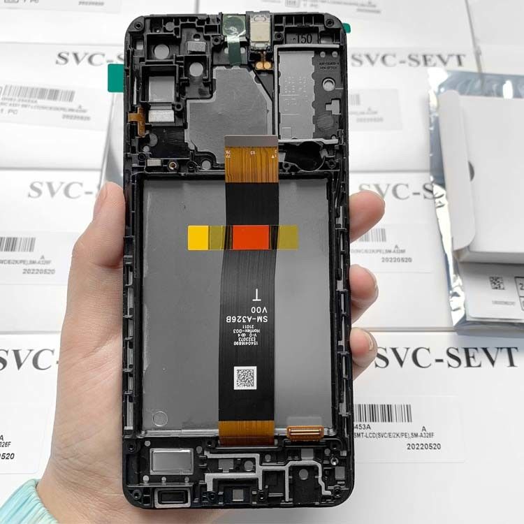 6.5'' Black LCD Touch Display for A326 Phone Screen Replacement Service Pack