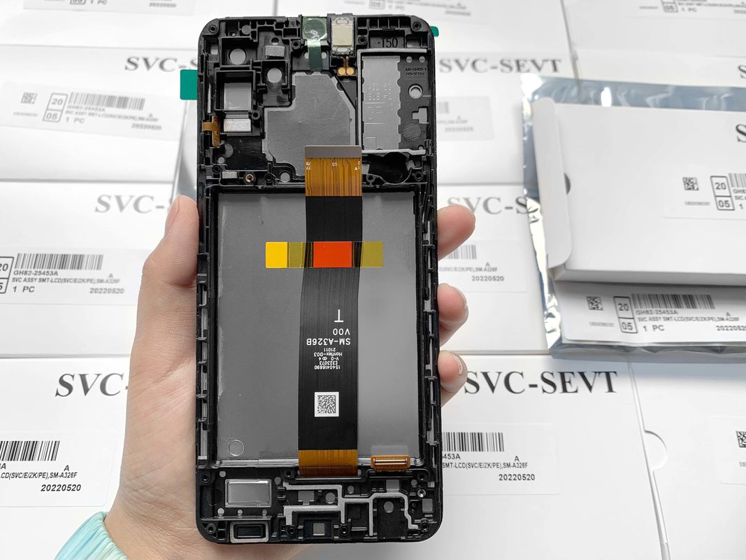 6.5'' Black LCD Touch Display for A326 Phone Screen Replacement Service Pack