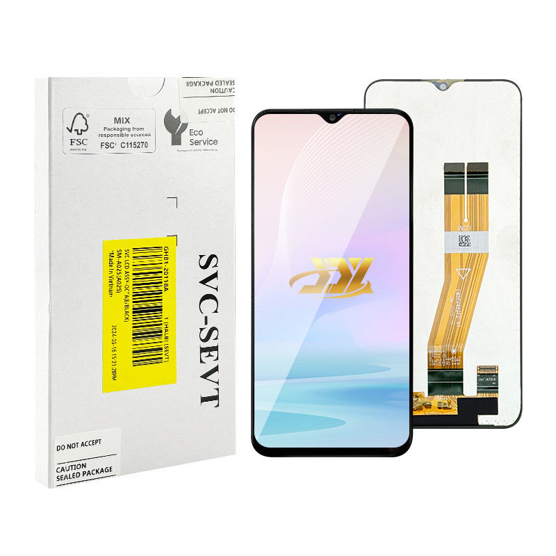 Black Color LCD Display Replacement MOQ 5 Pcs For A02S Model Mobile Screen