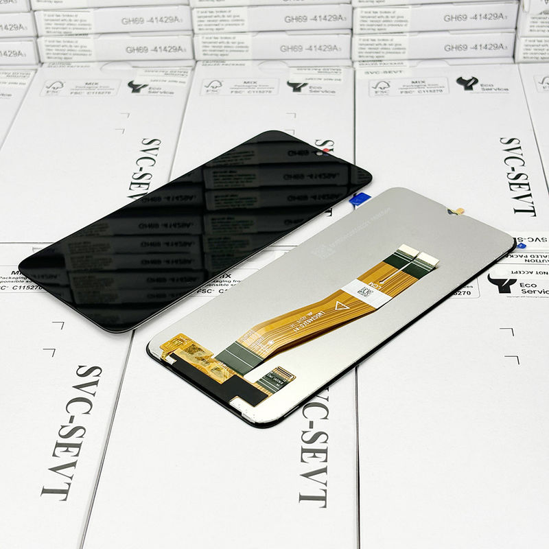 Black Color LCD Display Replacement MOQ 5 Pcs For A02S Model Mobile Screen