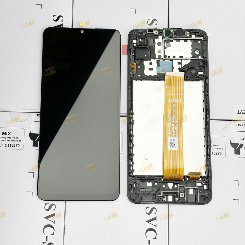 A125 Original Lcd Panatlla With Frame For  a125 Service Pack LCDS Screen  A125 Mobile Phone Touch Display